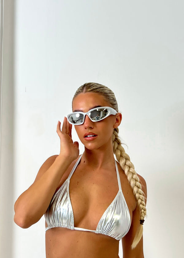 Solar Silver Sunglasses